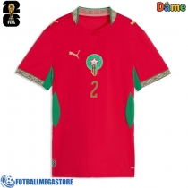 Fotballdrakt Dame Marokko Achraf Hakimi #2 Hjemmedrakt VM 2026 Kortermet
